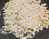 Foto del paso 2 de la receta: Masa de croquetas con pechuga de pollo y harina de arroz - sin gluten ni lactosa