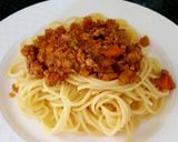 A picture of step 15 of Chicken bolognaise.