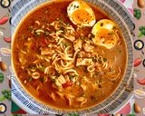 Foto del paso 6 de la receta Curry Peanut Chicken Ramen