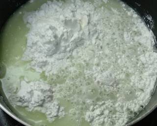 Es cendol homemade warna alami - Step 1