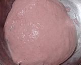 Foto langkah ke 5 dari resep Angkak Wijen Hitam Sourdough Bread.