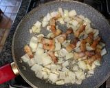 A picture of step 6 of Country Style Corn and Pork Belly/Bacon.