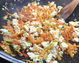 Foto del paso 2 de la receta: Repollo rehogado con tofu