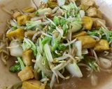Foto langkah ke 4 dari resep Tumis Sawi Putih Tauge Tahu.