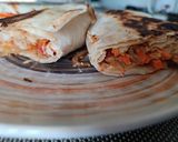 Foto del paso 9 de la receta: Wraps de pollo y verduritas