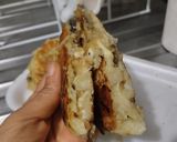 Foto del paso 13 de la receta: Pasteles de arracacha /apio🍠🫓🥙rellenos de salteado de berenjena, cebolla y pera🍆🧅🍐