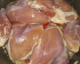 Foto del paso 2 de la receta: Arroz con pollo y azafrán!