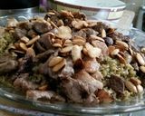 صورة لخطوة 1 من وصفة فريكة بللحم