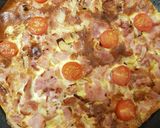 A picture of step 12 of My Bacon, onion, Tomato & Cheese Omelette.