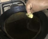 A picture of step 3 of Onion Pakodas.