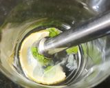 A picture of step 2 of Sri Lankan Cinnamon Tea Mocktail.