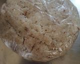 A picture of step 5 of Jaggery filled rice flour cookies.