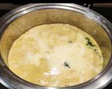 A picture of step 4 of Thotakura buttermilk gravy.