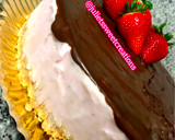 Foto del paso 9 de la receta: Tarta fría de fresas 🍓 con base de galletas 🍪 - sin horno
