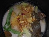 Nasi bakar ikan teri