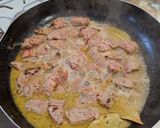 Foto del paso 3 de la receta: Risotto de hongos, vegetales y carne 🥘
