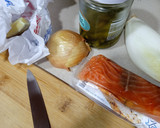 Foto del paso 1 de la receta: Montadito de endivia y salmón