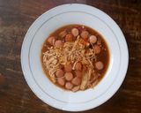 Foto langkah ke 7 dari resep Tumis Jamur Enoki Saus Barbeque.