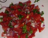 A picture of step 3 of Kachumbari.