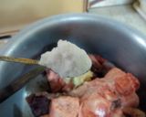 A picture of step 6 of Mutton Kaleji.