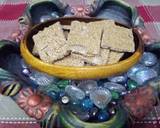 Till & coconut gud patti (chikki) recipe step 8 photo