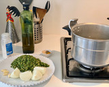 Foto del paso 1 de la receta: Crema de guisantes secos (بيصارة جلبانة)#agua
