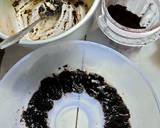 Pudding Oreo Milo coklat berlapis langkah memasak 1 foto