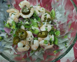 Foto del paso 3 de la receta: Ceviche de camarones, kiwi 🥝🥝 y ají jalapeño