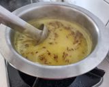 A picture of step 2 of Mung dal.