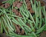 Foto langkah ke 4 dari resep Baby Buncis Beef Slice.