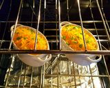 A picture of step 8 of Mike's Creamy Hot Crab Dip & Chilled Spread.