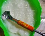 Foto langkah ke 2 dari resep Buko pandan keju creamy.