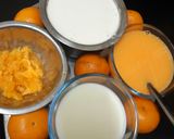 A picture of step 1 of Orange Tang Ice cream.
