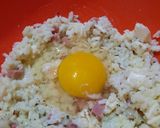 Foto del paso 4 de la receta: Bollitos de arroz, salchicha y queso