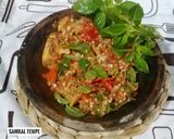 Foto langkah ke 4 dari resep Sambal Tempe Kemangi Ala Dapur Ade.