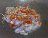 Foto langkah ke 4 dari resep Tumis daun pepaya ga pahit.