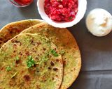 A picture of step 5 of Broccoli Paratha.