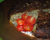 A picture of step 17 of Persian Spinach & ground beef frittata.