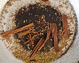 A picture of step 1 of Masala Chicken.