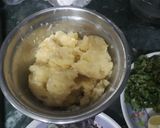 A picture of step 2 of Leftover chapati cutlet.