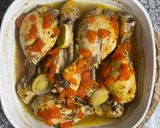 Foto del paso 5 de la receta: Muslos de pollo al horno