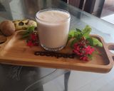 A picture of step 2 of Cheeko banana shake.