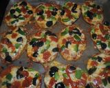 A picture of step 8 of Potato pizza  پتیزا سیب زمینی.