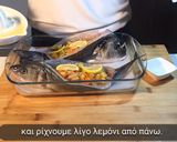 Φωτογραφία βήματος 16 της συνταγής Άνοιγμα ψαριού ‘en portefeuille - σε σχήμα πορτοφολιού’ και γεμιστό στον φούρνο