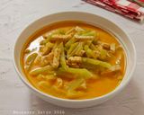 Foto langkah ke 6 dari resep Labu Siam Tempe Masak Santan.