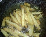 A picture of step 3 of Honey Chili Potato.