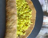 A picture of step 5 of Healthy Leftover Poha Roll.