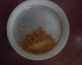 A picture of step 2 of Chhola puri.