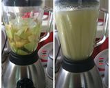 Foto langkah ke 2 dari resep Honeydew and Apple Juice.