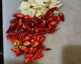 Foto langkah ke 3 dari resep Tumis Cumi Asin.